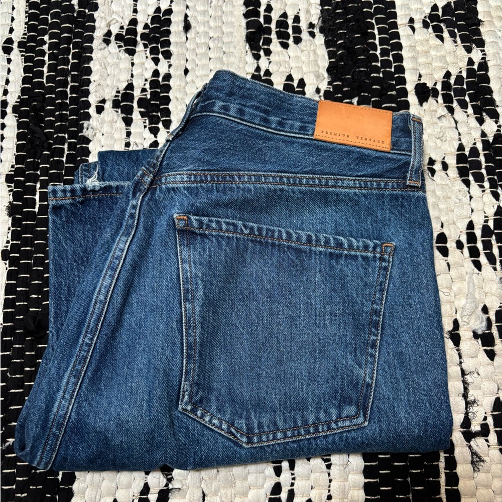 Citizens Of Humanity Blue Straight Leg Jeans